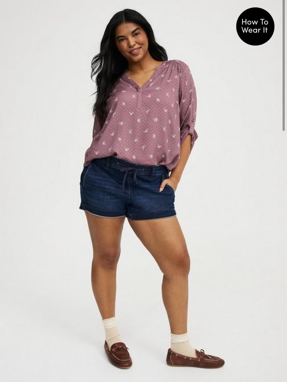Torrid 3.5” Weekend Mid-Rise Short